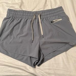 Vuori Running Shorts. Gray. Size L. Like new. Smoke free home.
